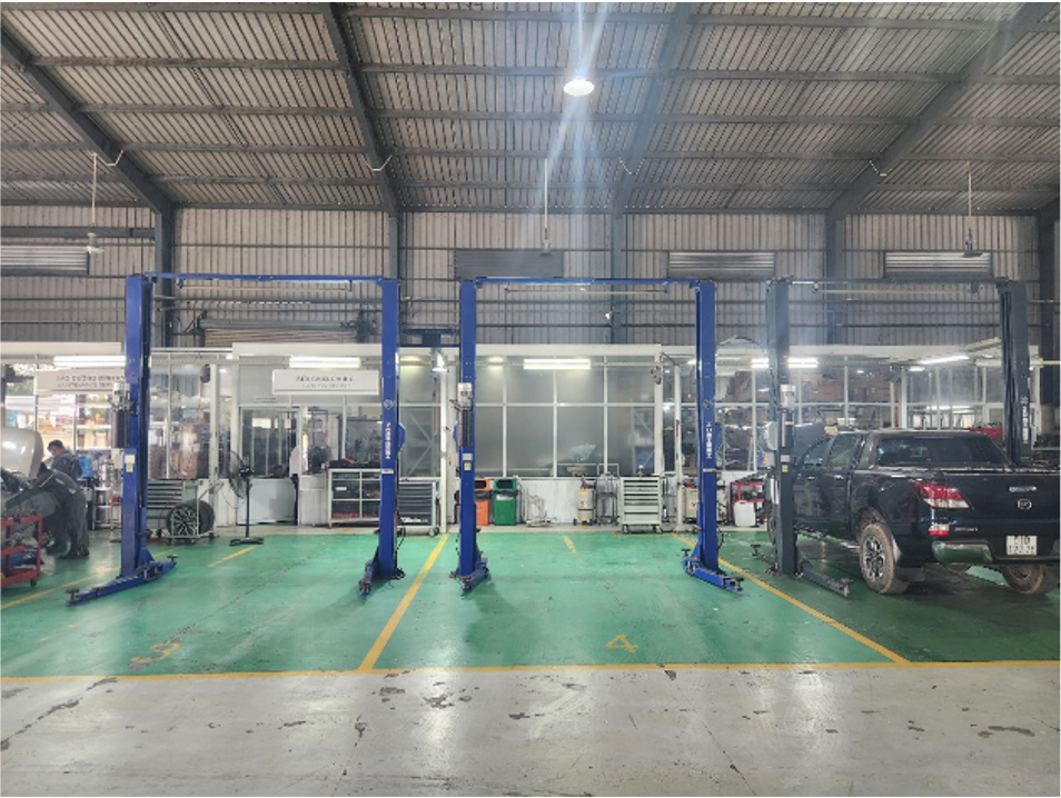 Xưởng dịch vụ sửa chữa Long An