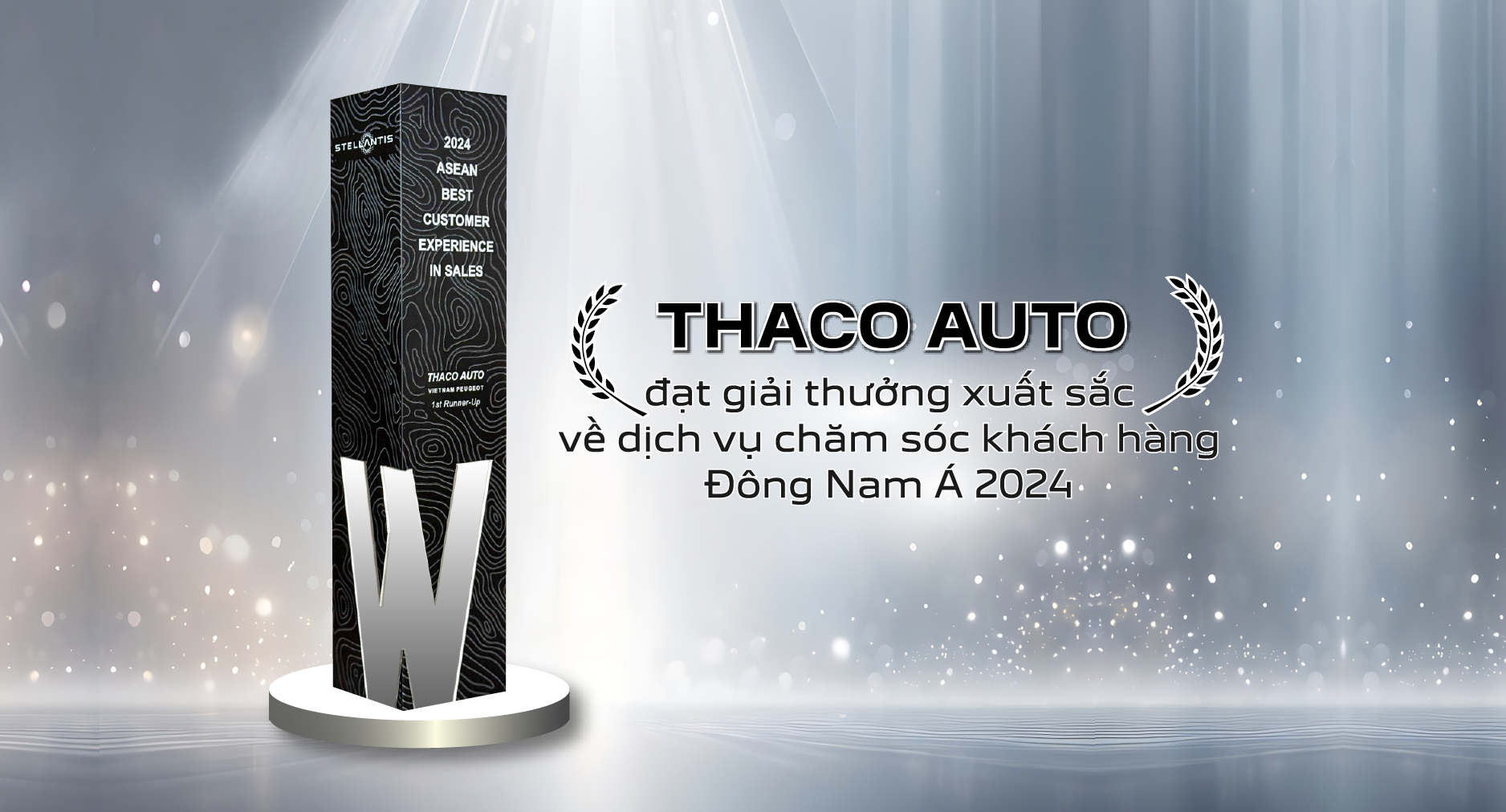 THACO AUTO đạt Giải thưởng xuất sắc về Dịch vụ chăm sóc khách hàng khu vực Đông Nam Á năm 2024