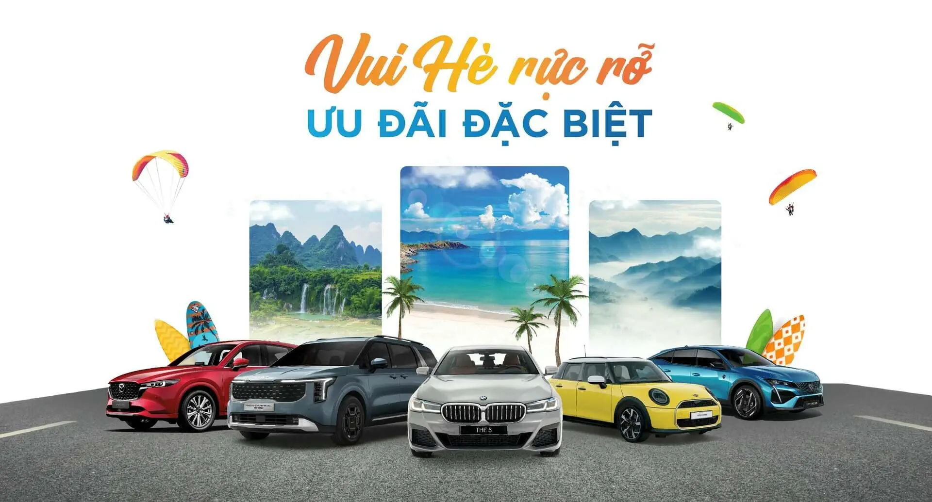 THACO AUTO Tây Ninh ưu đãi đặc biệt cho nhiều dòng xe